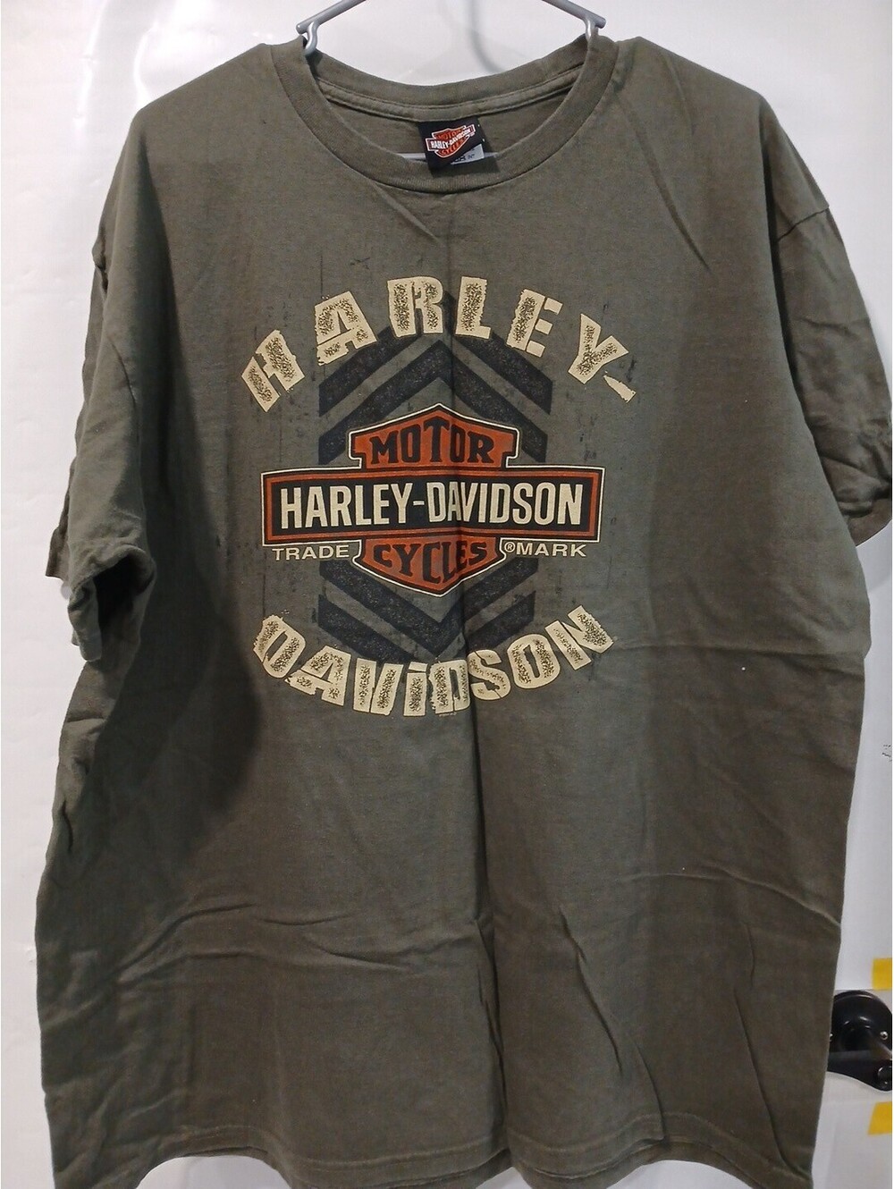 T-Shirt XL , Olive Green Army, Black Widow Harley-Davidson Port Charlotte FL